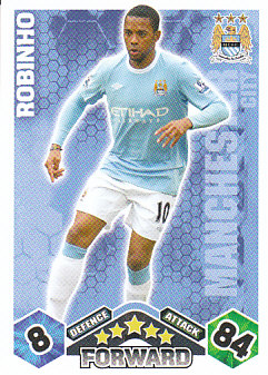 Robinho Manchester City 2009/10 Topps Match Attax #215